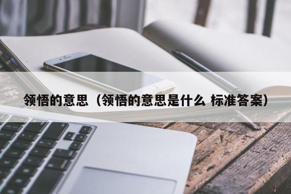 领悟的意思（领悟的意思是什么 标准答案）