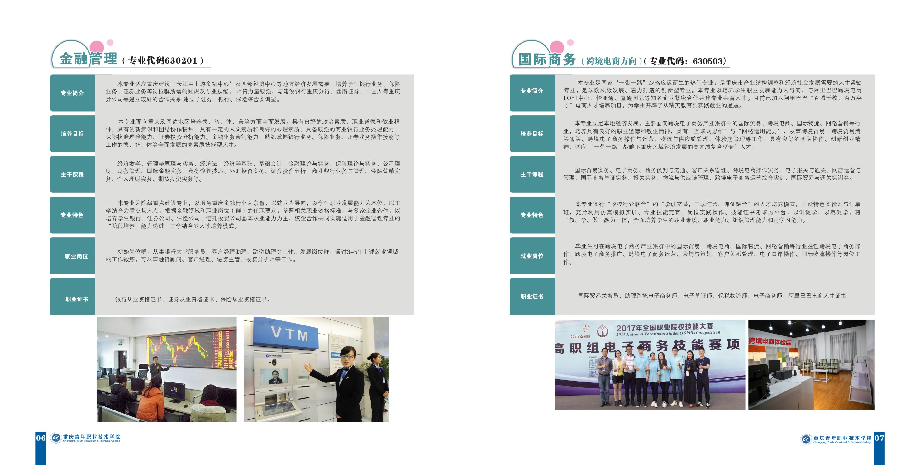 2025年重庆青年职业技术学院招生章程