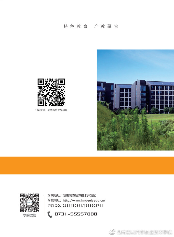 2025年湖南吉利汽车职业技术学院招生章程