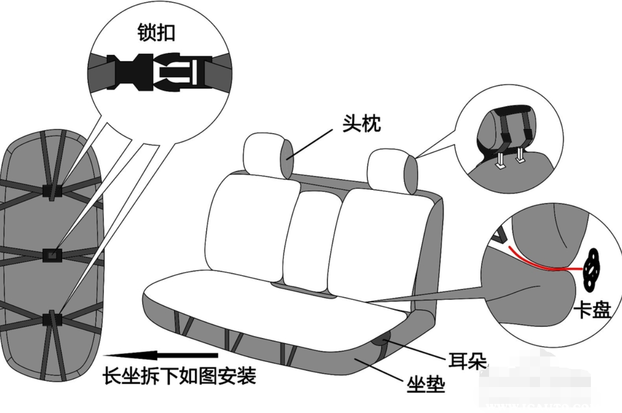 大众桑塔纳座椅加套可以么，桑塔纳座椅套怎么安装