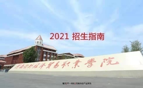 2025年河南对外经济贸易职业学院招生章程