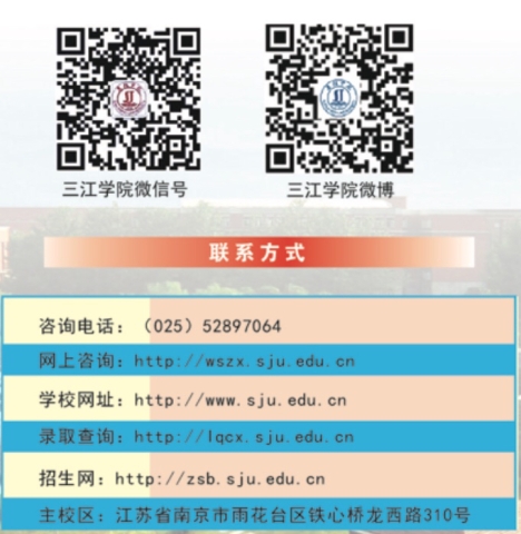 2025年三江学院招生章程