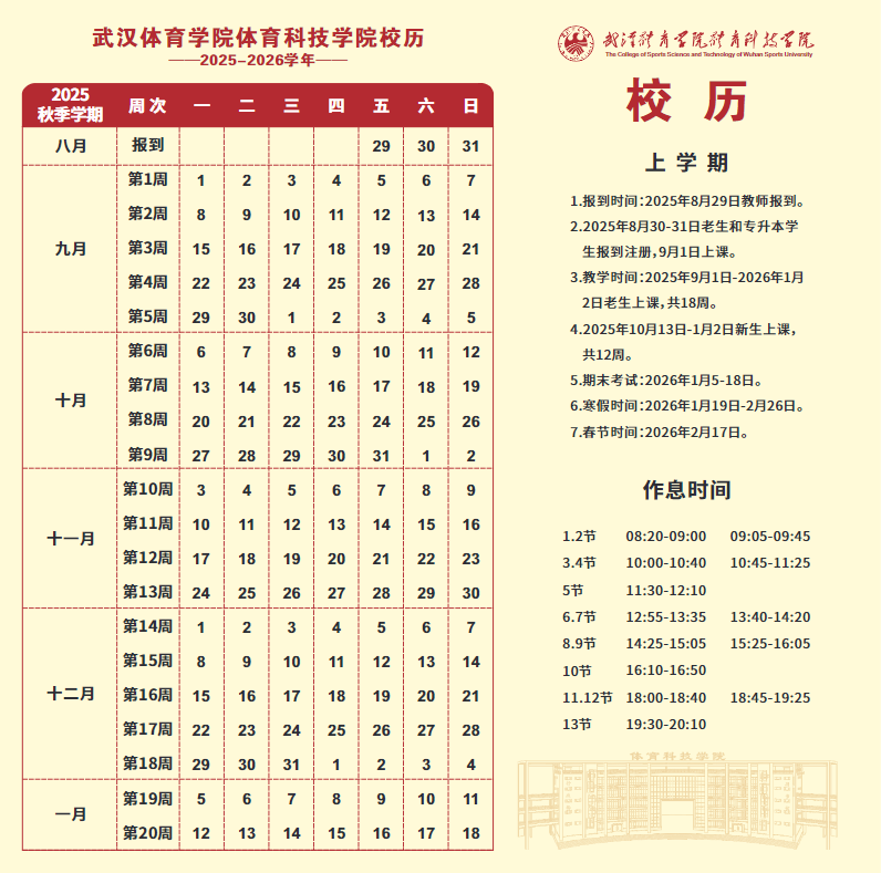 2025年武汉体育学院招生章程