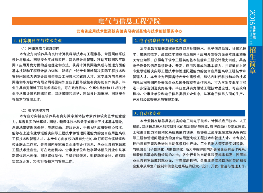 2025年昆明学院招生章程
