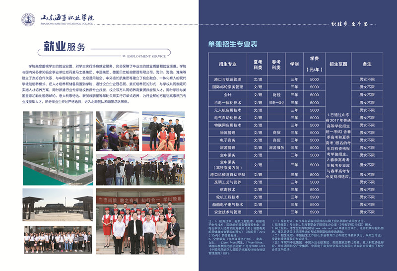 2025年山东海事职业学院招生章程