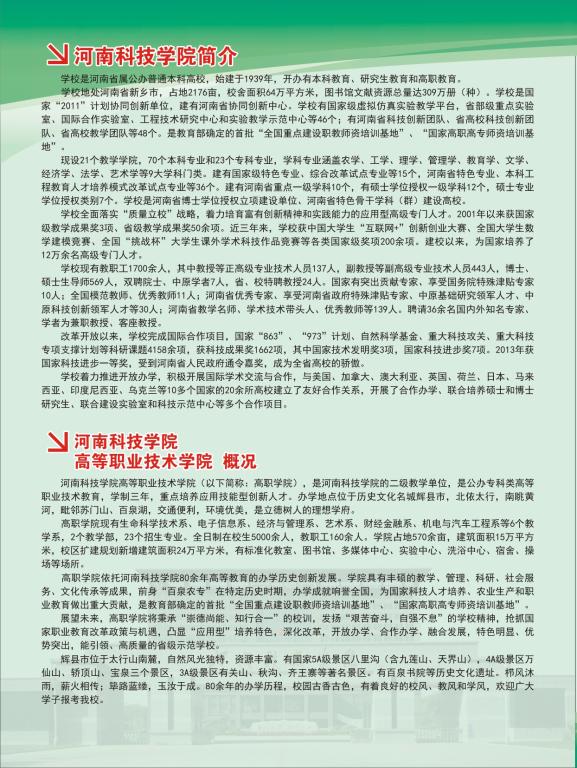 2025年河南应用技术职业学院招生章程