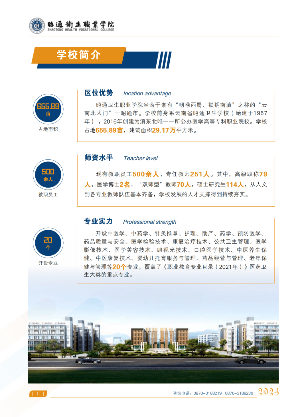 2025昭通职业学院招生章程