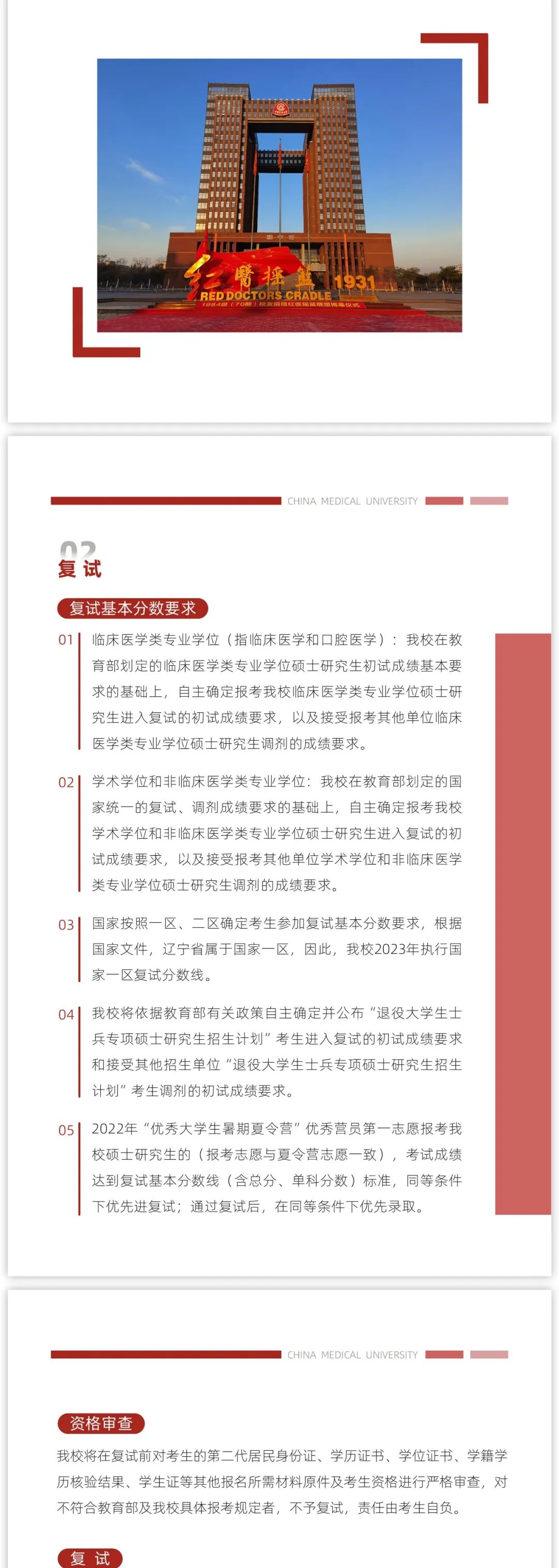 2025年中国医科大学招生章程