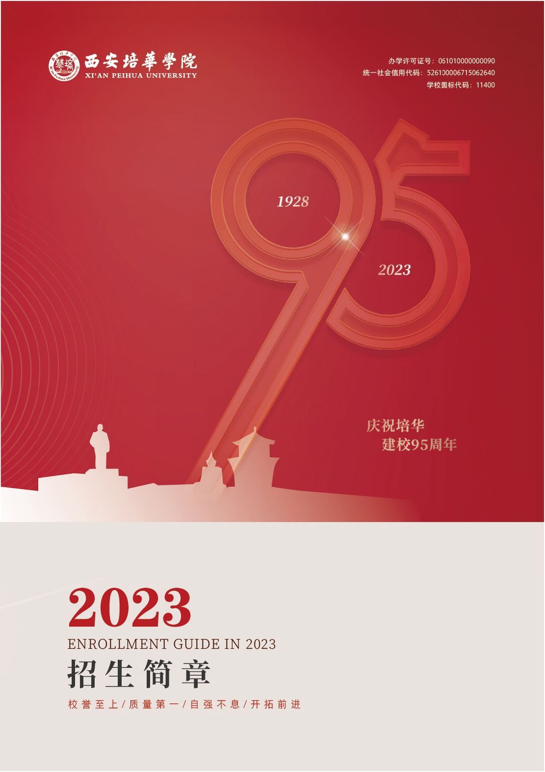 2025年西安培华学院分类考试招生章程