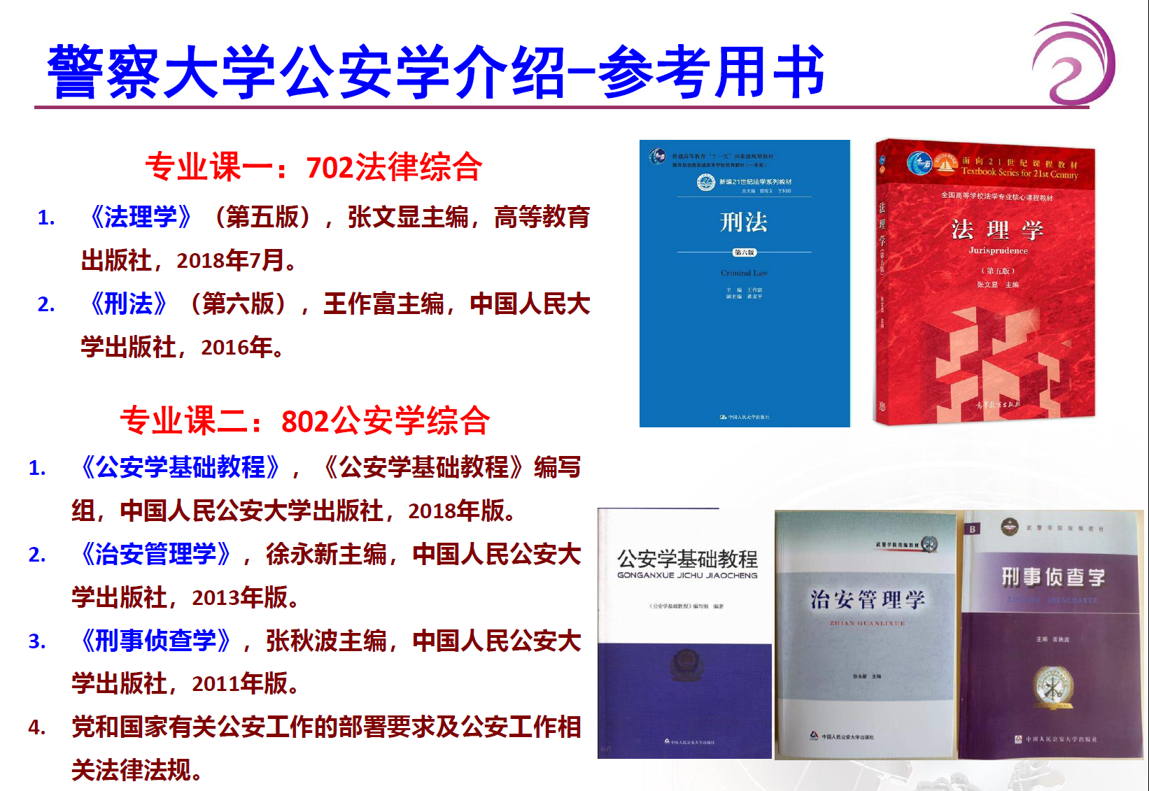 2025年中国人民警察大学招生章程