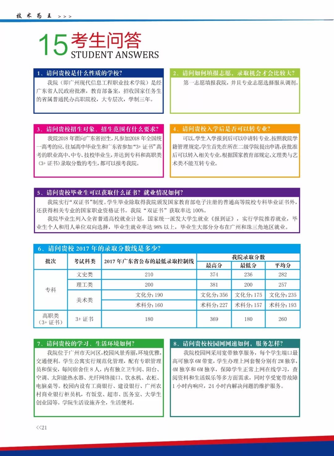 2025年广州科技职业技术大学招生章程