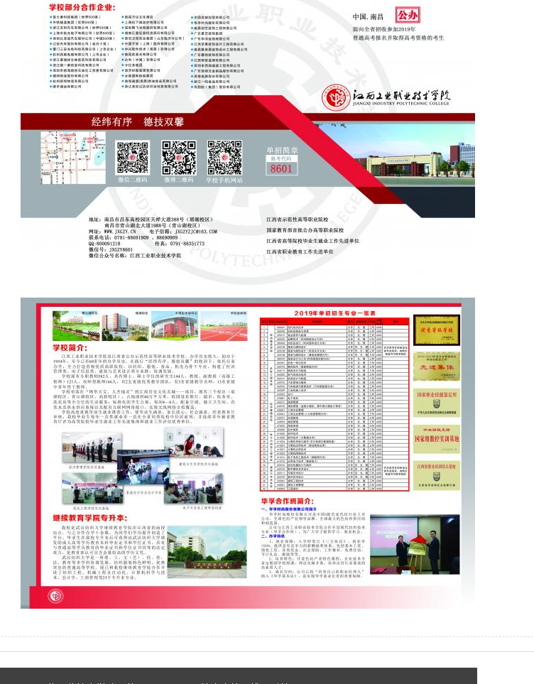 2025年江西工业职业技术学院招生章程