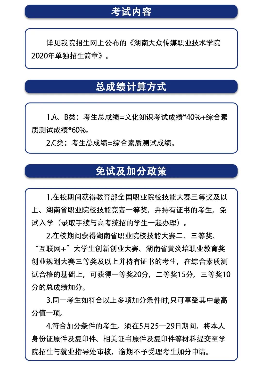 2025年湖南大众传媒职业技术学院招生章程