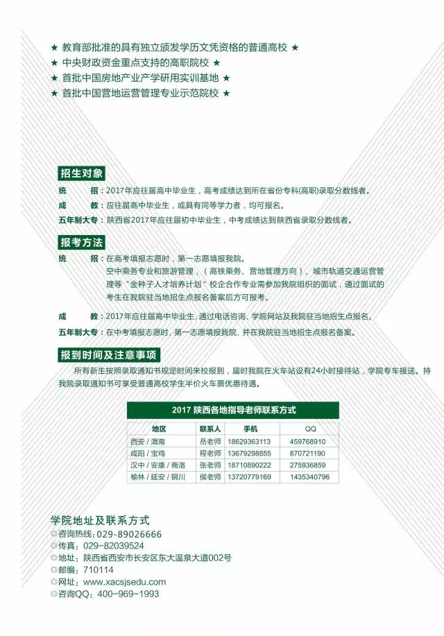 2025年西安职业技术学院招生章程