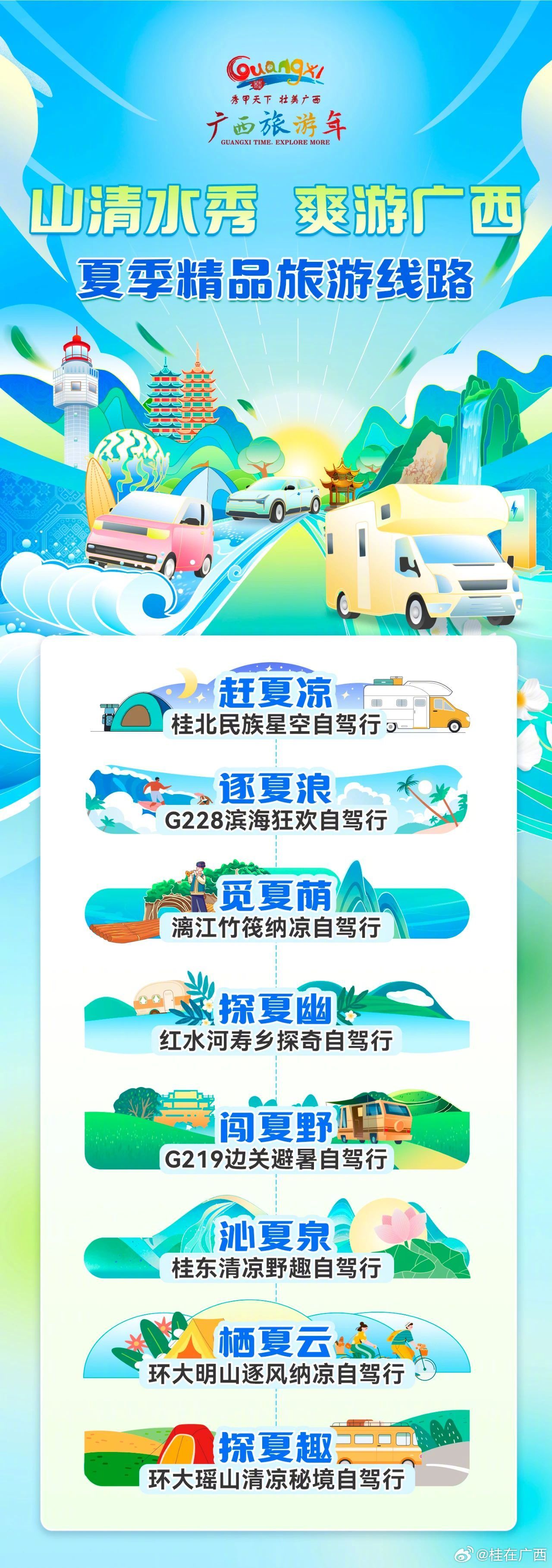 广西十大暑假旅游好去处2025年排行榜前十名榜单出炉