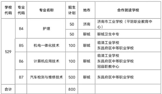 2025年聊城职业技术学院招生章程