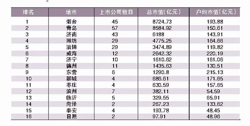 山东省十大企业2025年排行榜前十名榜单出炉