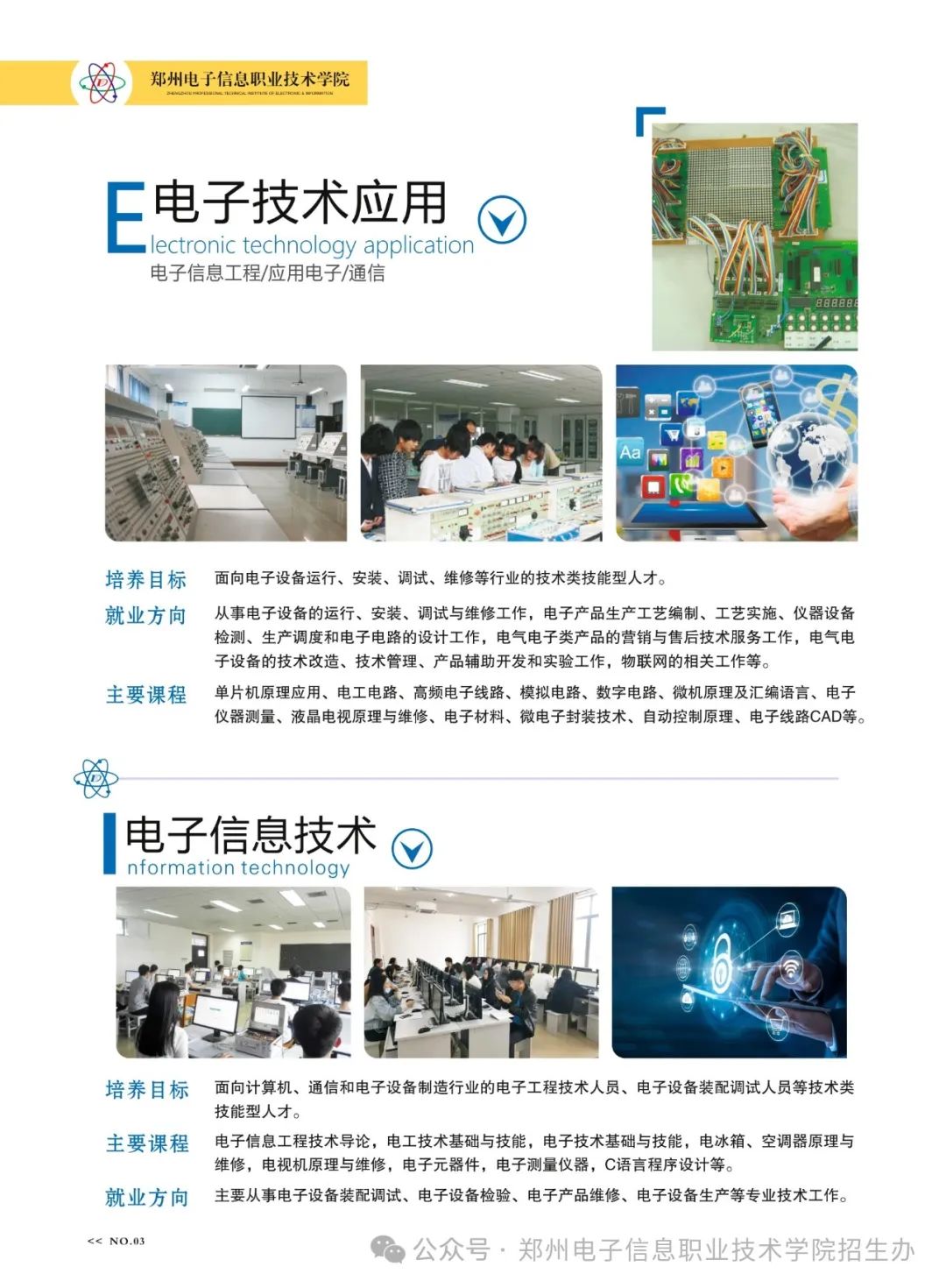 2025年郑州电子信息职业技术学院招生章程