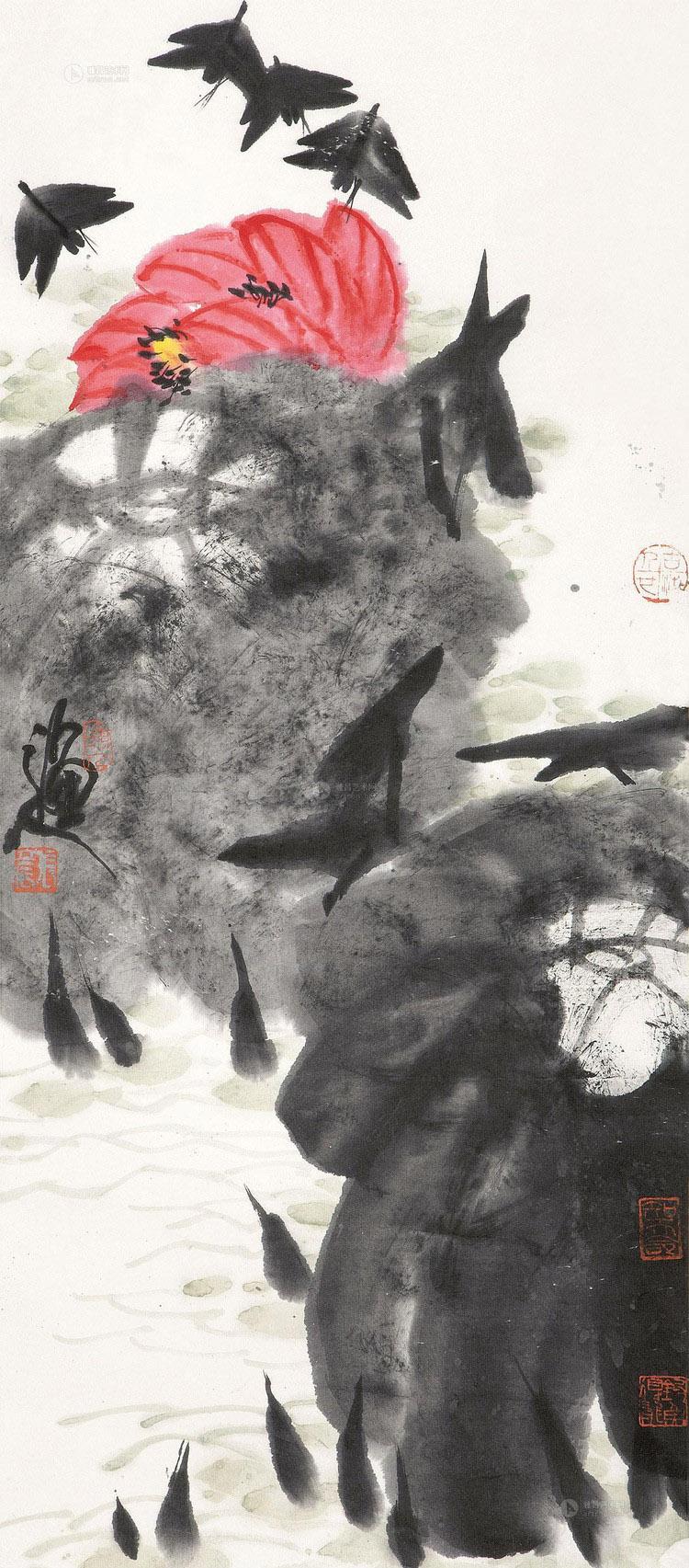 国画荷花十大经典作品2025年排行榜前十名榜单出炉