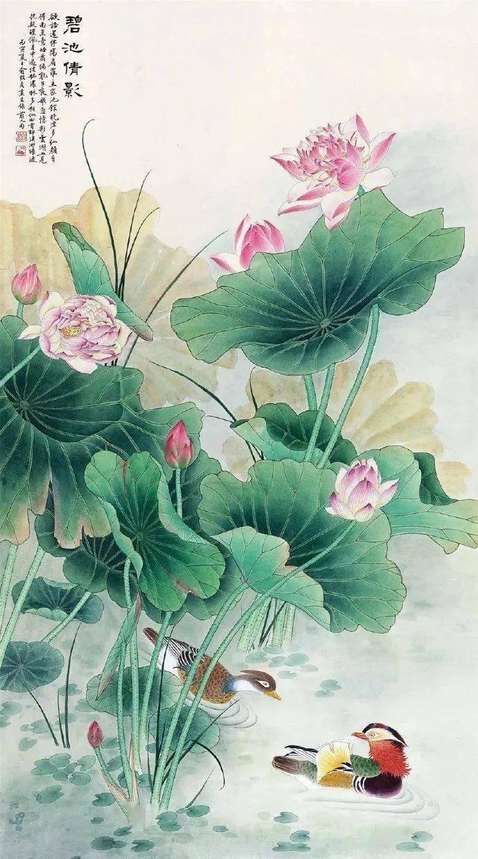 国画荷花十大经典作品2025年排行榜前十名榜单出炉