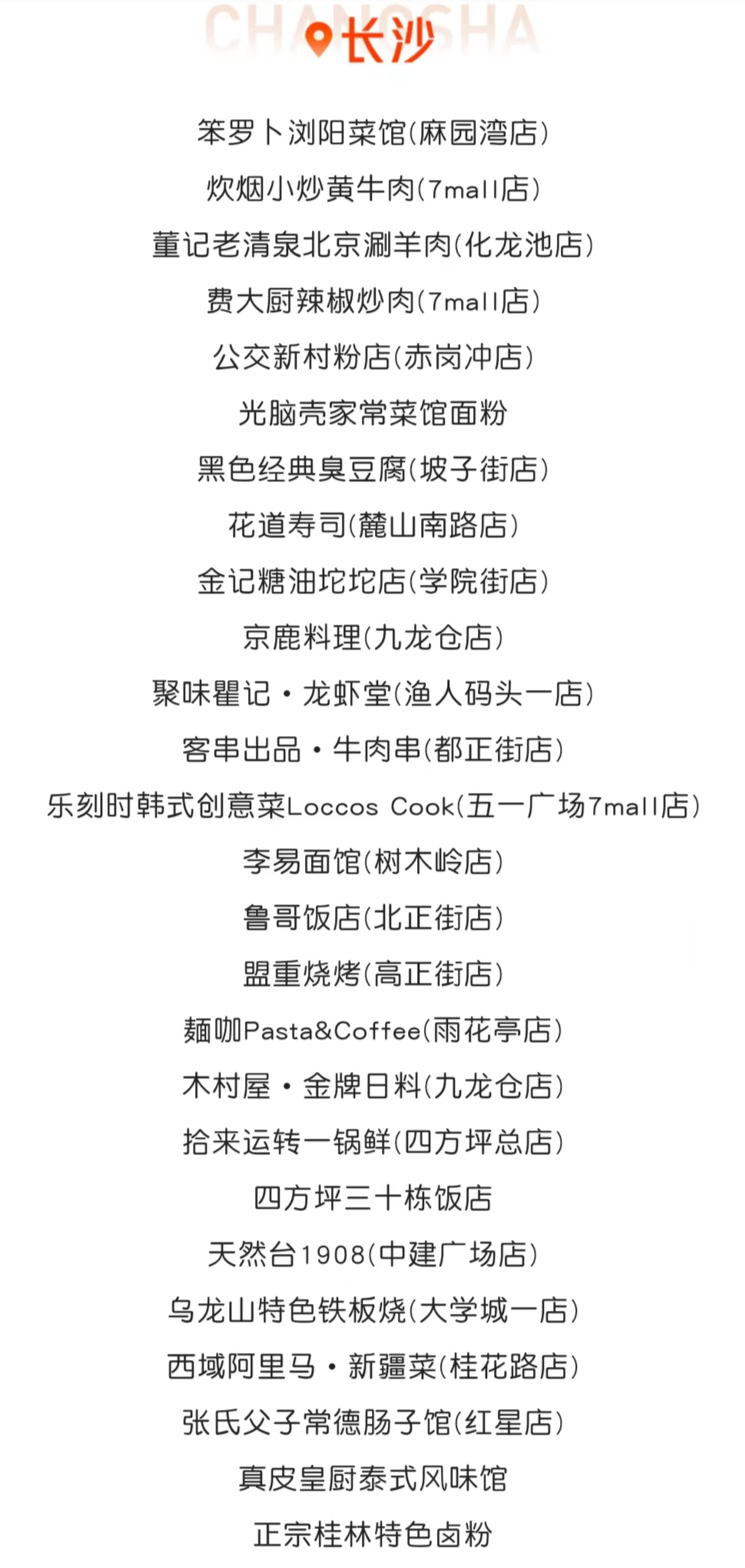 2022年长沙十大人气餐馆2025年排行榜前十名榜单出炉