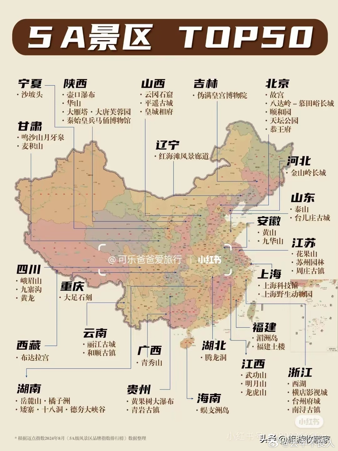 中国十大5A景区2025年排行榜前十名榜单出炉