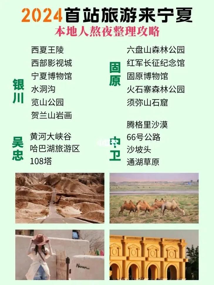 银川十大清明旅游景点2025年排行榜前十名榜单出炉