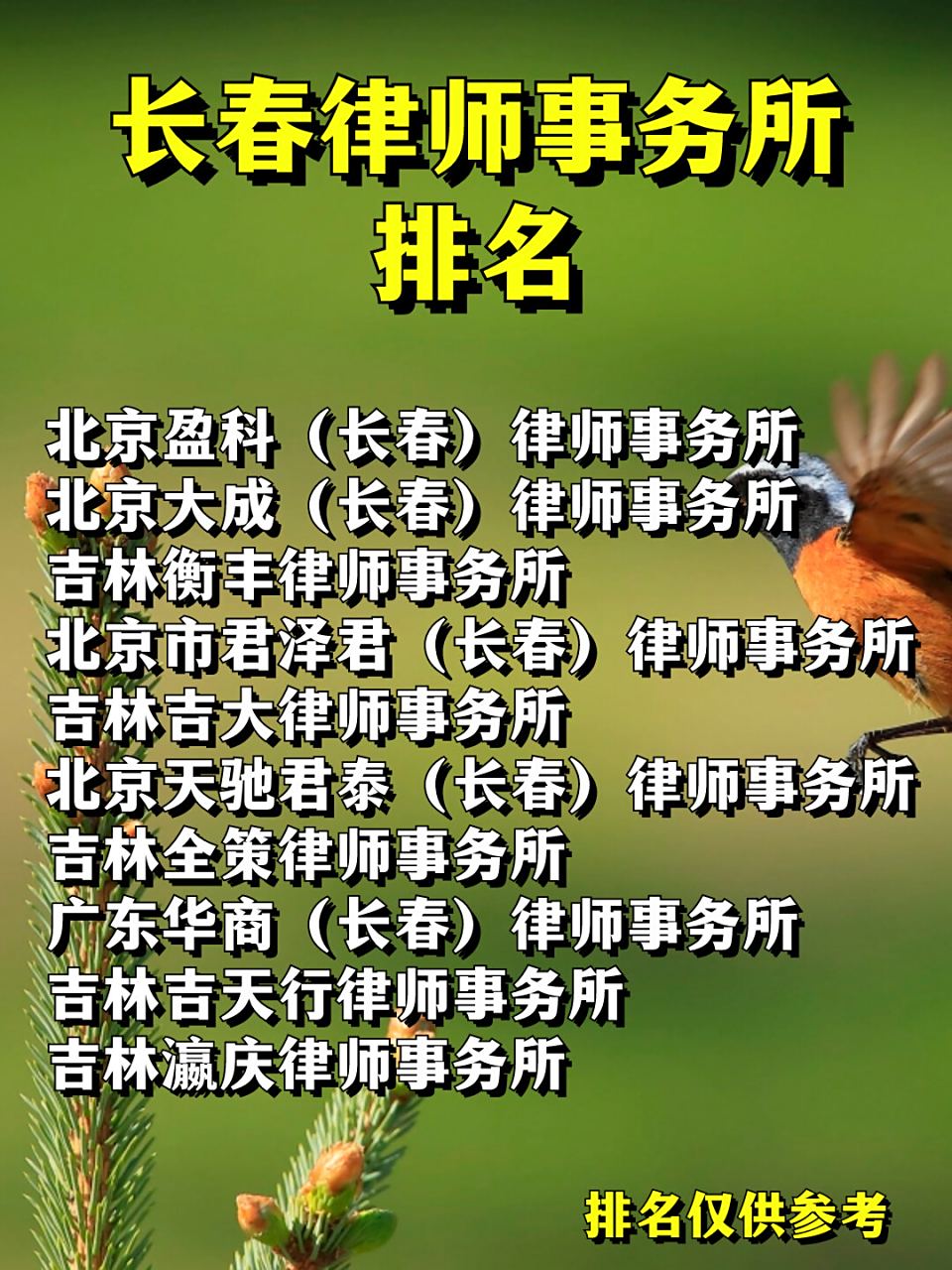 长春十大律师事务所2025年排行榜前十名榜单出炉