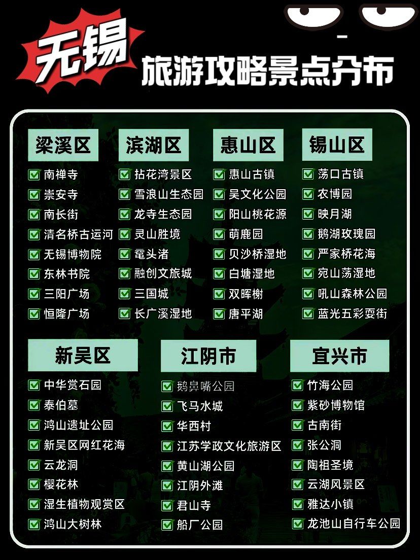 无锡十大寒假旅游好去处2025年排行榜前十名榜单出炉