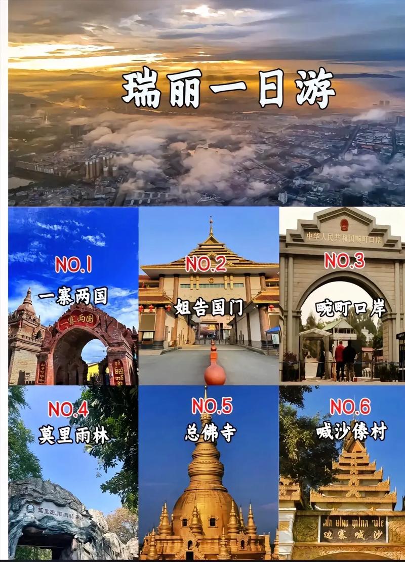 云南瑞丽十大最好玩的景点2025年排行榜前十名榜单出炉