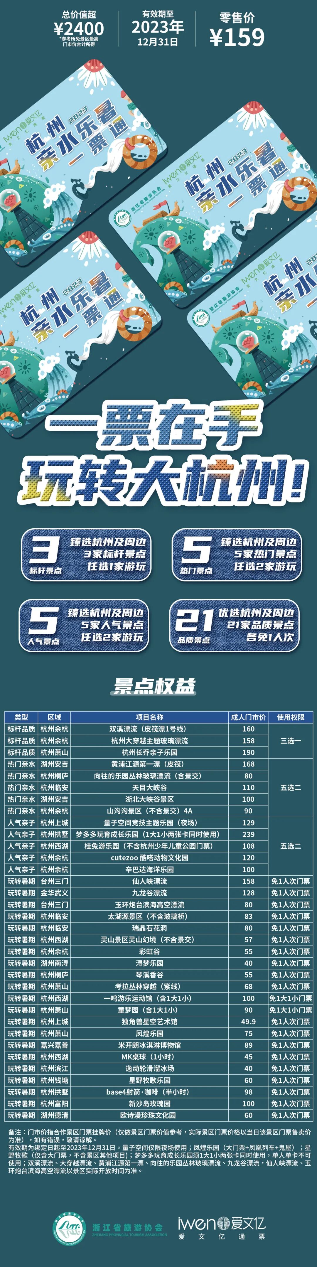 杭州十大暑假旅游好去处2025年排行榜前十名榜单出炉