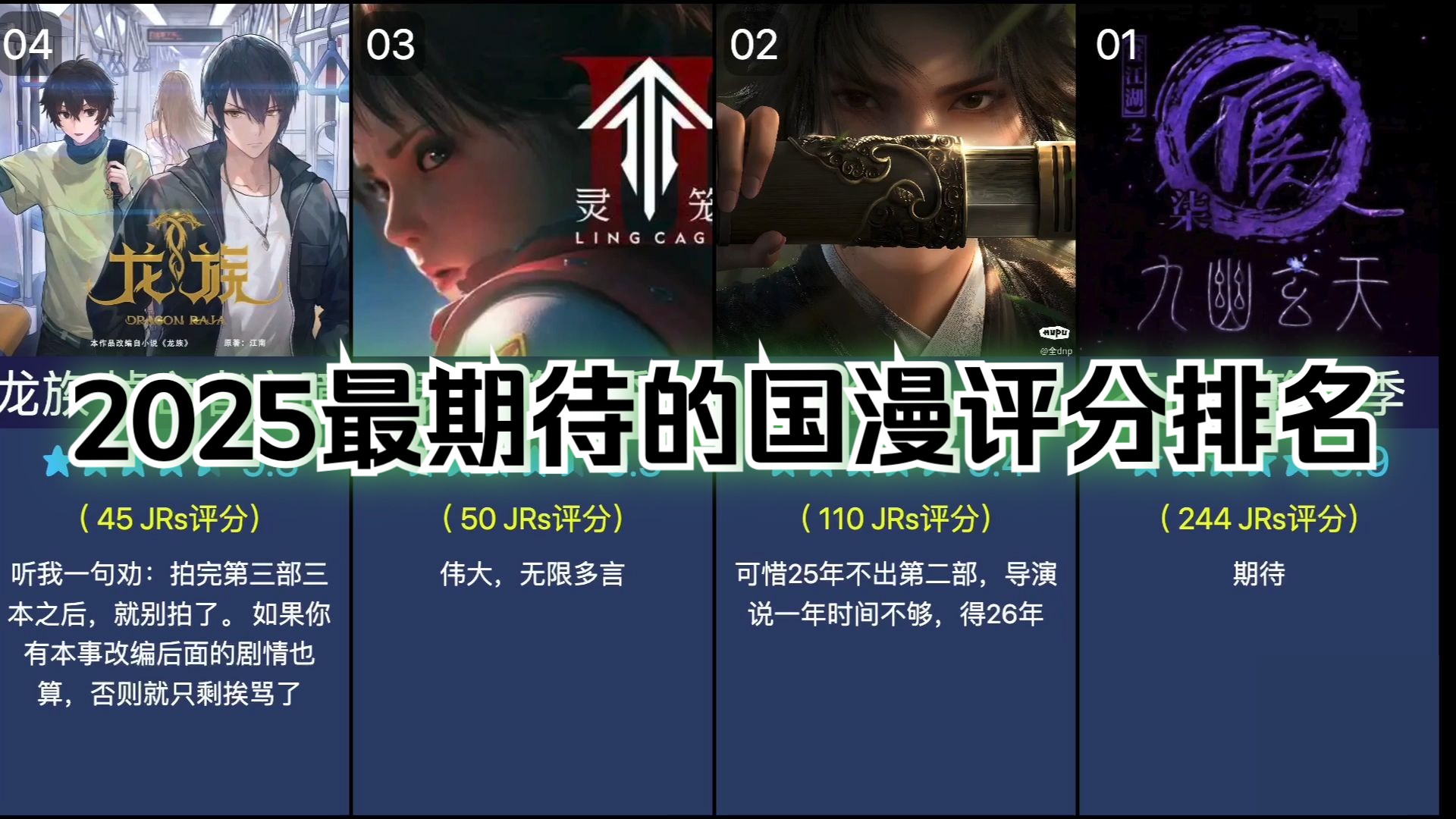 十大国产漫画推荐2025年排行榜前十名榜单出炉