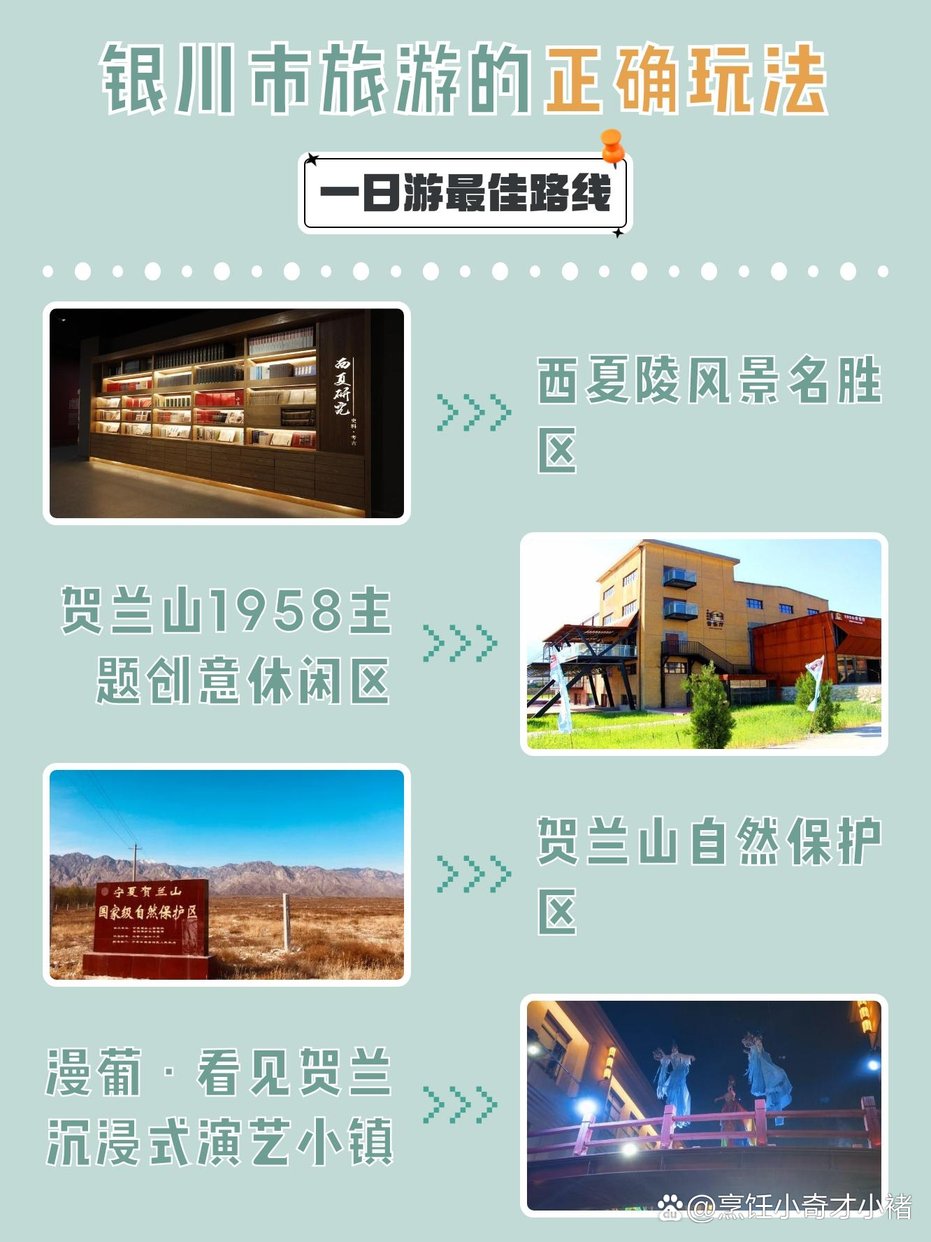 银川十大最好玩的景点2025年排行榜前十名榜单出炉