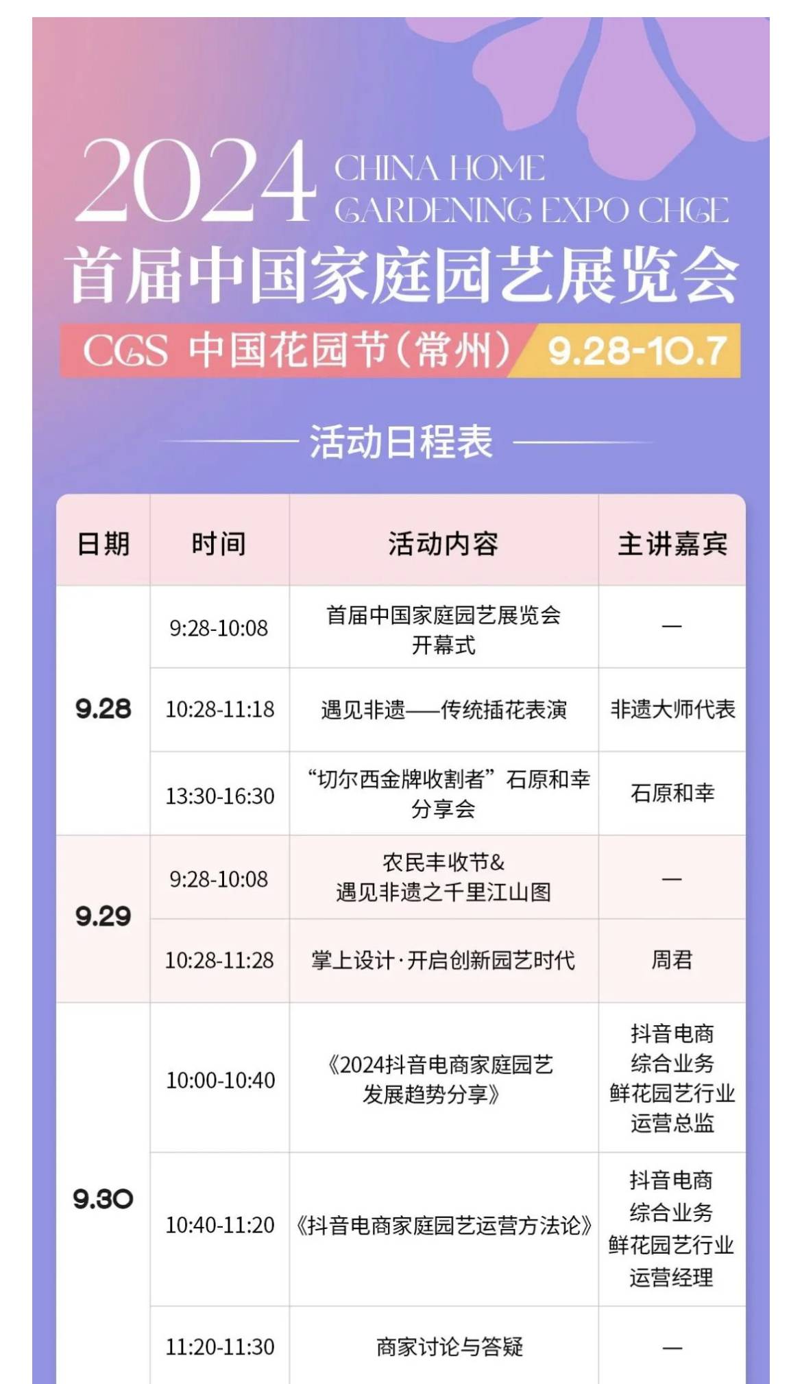 中国十大著名园艺展2025年排行榜前十名榜单出炉 中国十大著名园艺展2025年排行榜前十名榜单出炉