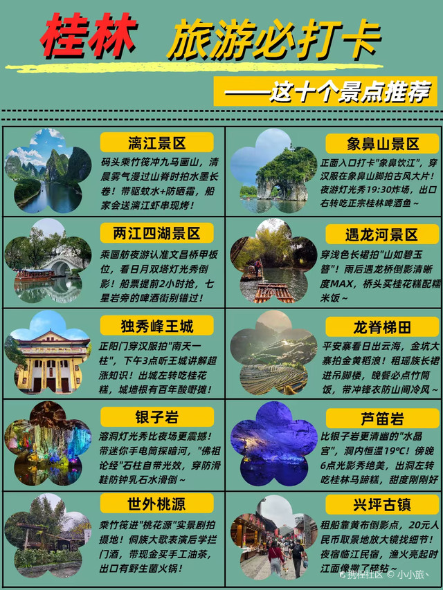 桂林11月旅游十大好去处2025年排行榜前十名榜单出炉