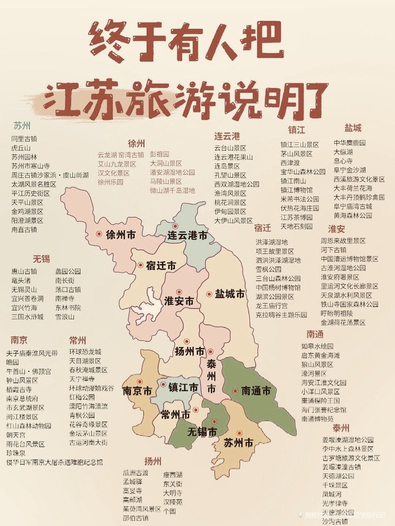 江苏十大秋季旅游好去处2026年排行榜前十名有哪些