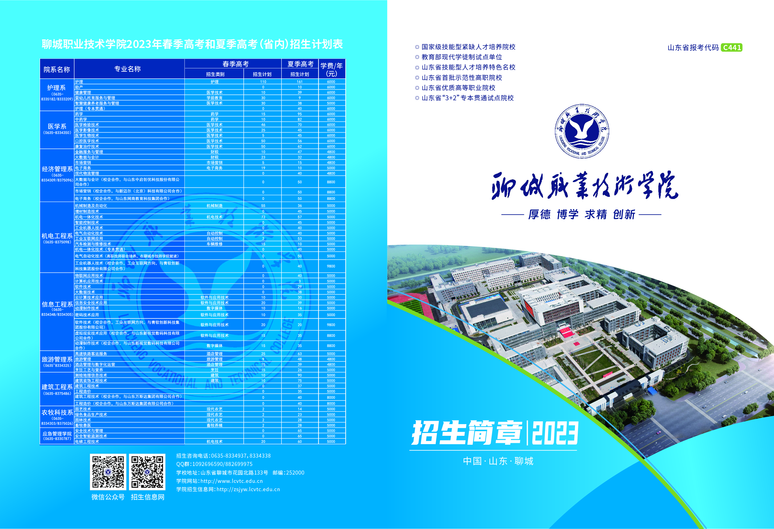 2026年聊城职业技术学院招生章程