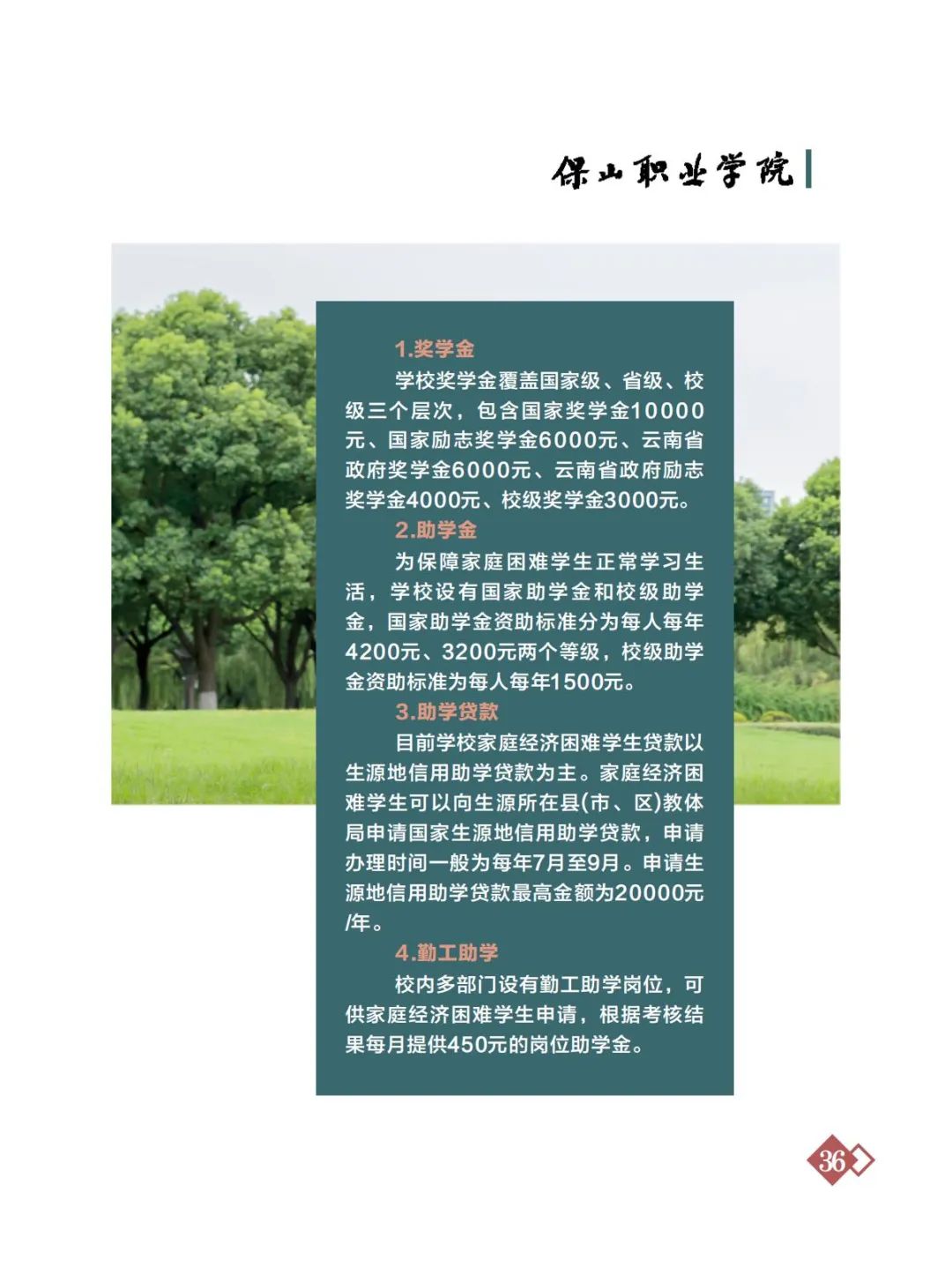 2026保山职业学院招生章程