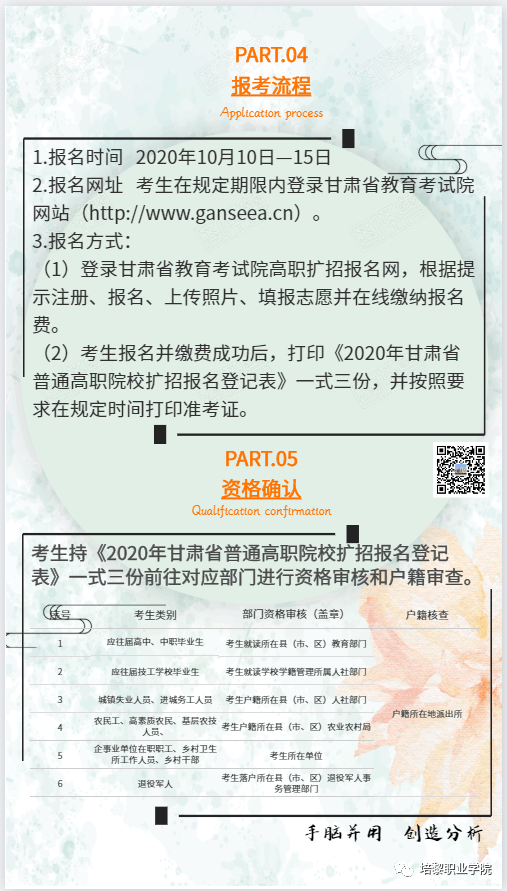 2026年培黎职业学院招生章程