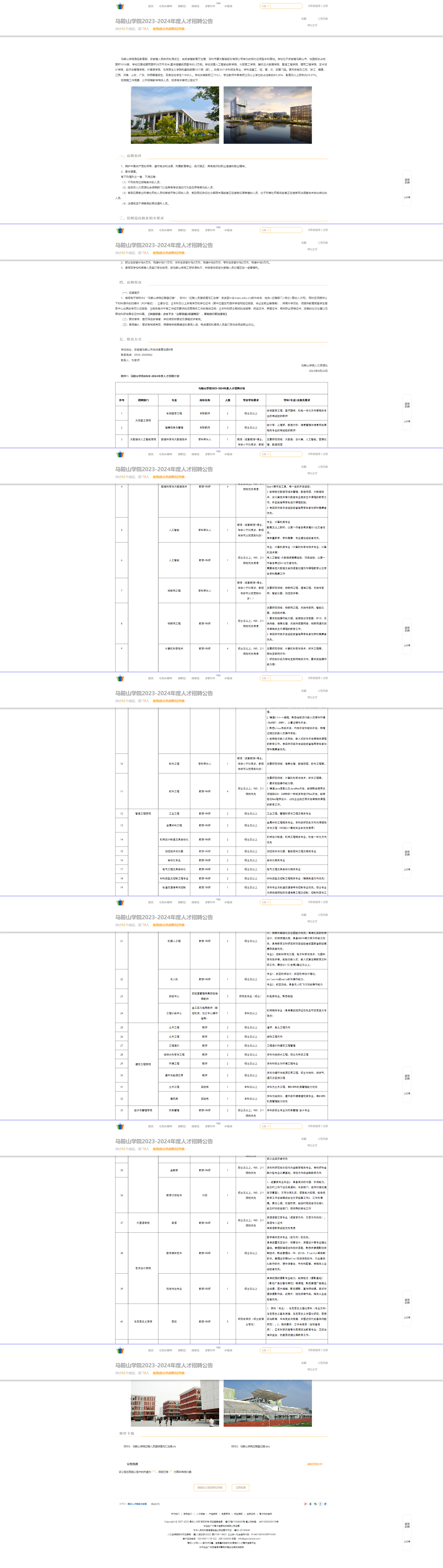 2026年马鞍山学院招生章程