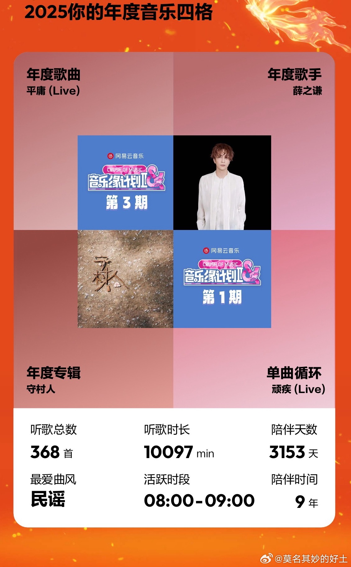 薛之谦最经典的十首歌2026年本年度热度口碑双榜对比