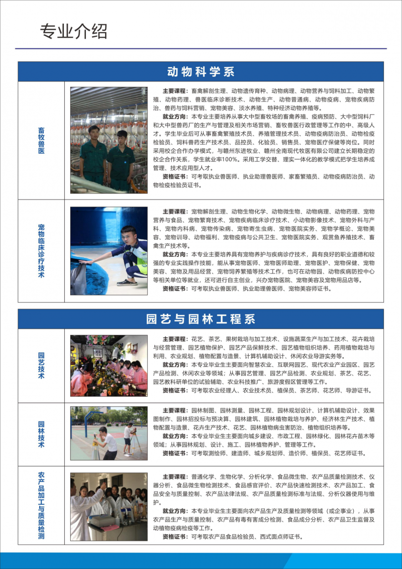 2026年赣州职业技术学院招生章程