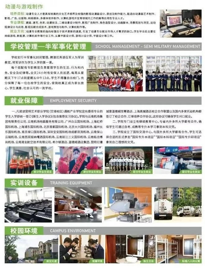 2026年昆明艺术职业学院招生章程