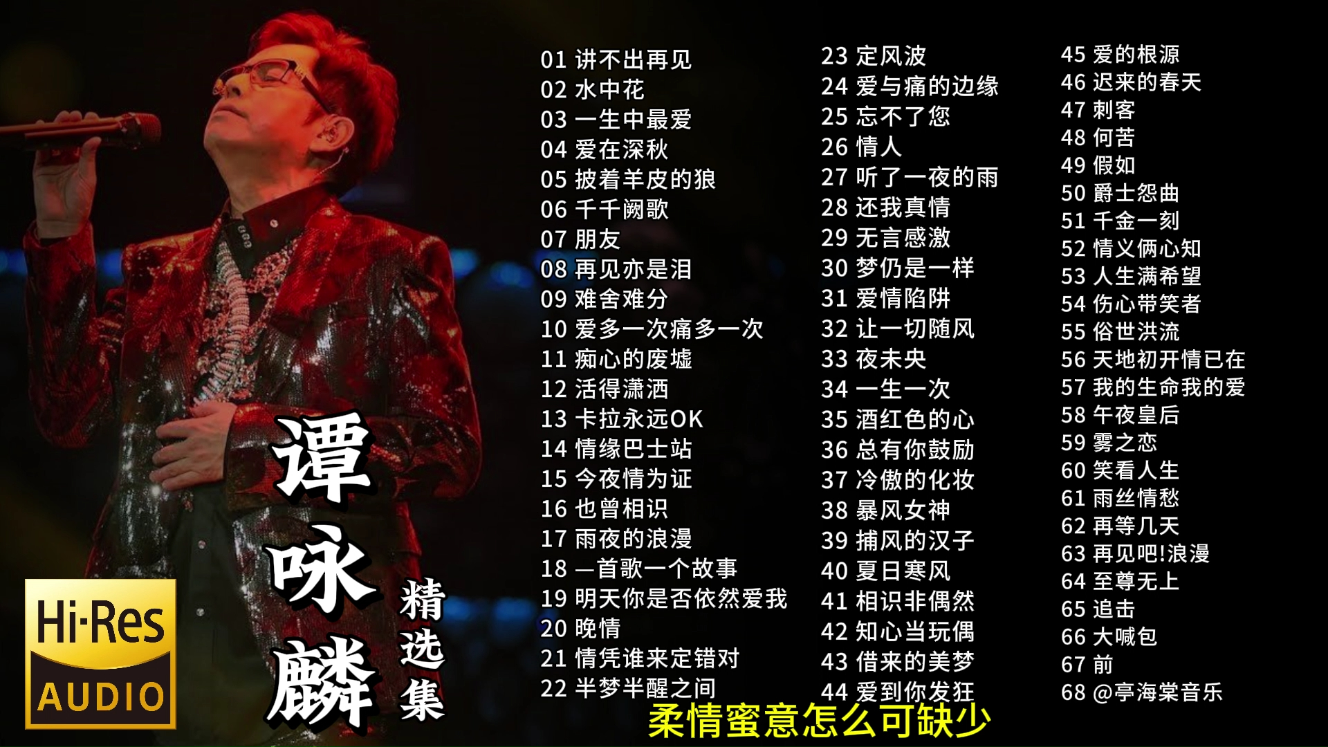 谭咏麟最经典的十首歌2026年本年度热度口碑双榜对比 谭咏麟最经典的十首歌2026年本年度热度口碑双榜对比