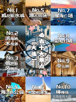 大连十大七夕旅游好去处2026年本年度热度口碑双榜对比 大连十大七夕旅游好去处2026年本年度热度口碑双榜对比